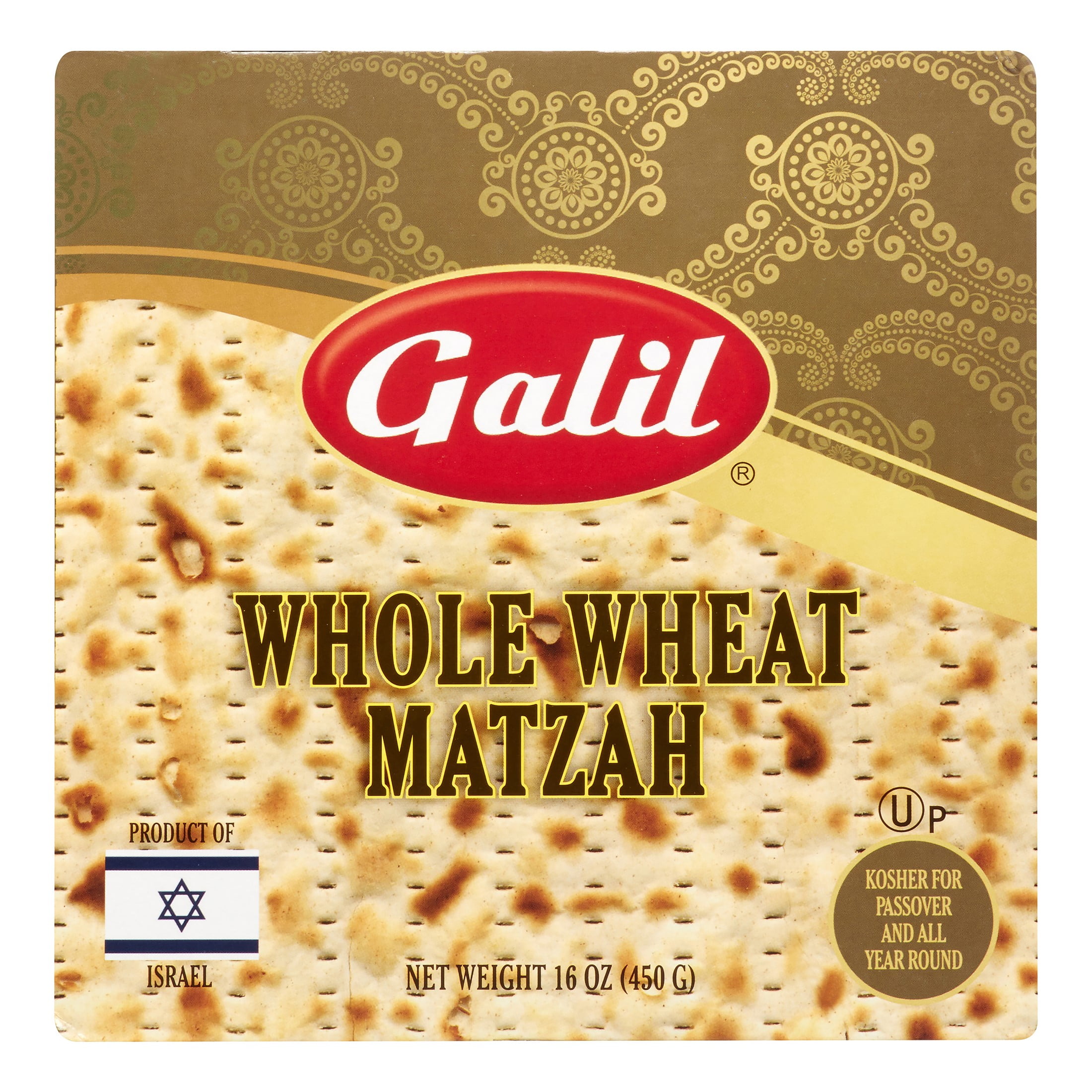 Galil Matzah Meal, Whole Wheat, 16 Oz