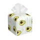 thumbnail image 1 of Balery Avocado of a Hear Porta Pañuelos de Cuero con Estampado – Funda Moderna Cuadrada para Caja de Pañuelos, Dispensador 5x5x5'', 1 of 7