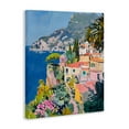 thumbnail image 3 of Stupell Industries Scenic Italian Coast Canvas Wall Art design by Riley B, 20 x 16, 3 of 7