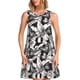 thumbnail image 1 of Balery Lilies Flowers Vestidos de verano para mujer con estampado: vestido holgado sin mangas, vestido playero informal y cómodo para días calurosos., 1 of 7