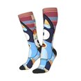 thumbnail image 2 of Saiise Bluey Funny Socks Men Women Boys Kids Adults Novelty Graphic Crew Tube Socks Crazy Design Casual Dress Socks for Sports,Running,Travel, 2 of 7