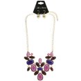 thumbnail image 2 of Mi Amore Necklace-Earring-Set Multicolor/Gold-Tone, 2 of 3