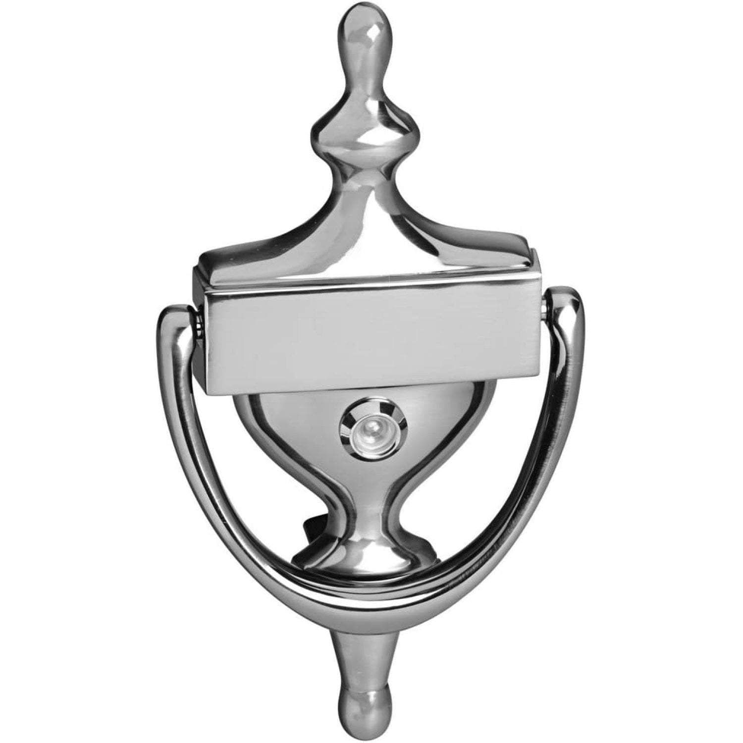 Codllyne N325357 V1914V Door Knockers with Viewer in Pewter, 1 pack