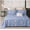 Blue Blossom Bedsheet Set, variant on 1800 Series Cute Elephant Embroidered Single piece Cushion Cover with Tassels – Boho Decorative Cushion