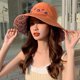 thumbnail image 4 of Sombrero de pescador para mujer Reversible: Sombrero de pesca con letras bordadas Sombrero de safari Sombrero para el sol, 4 of 6