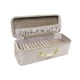 thumbnail image 2 of Estuche para pulseras, caja de almacenamiento de joyas con 15 ranuras, práctico estuche para brazaletes y joyas. Color del café con leche, 2 of 9