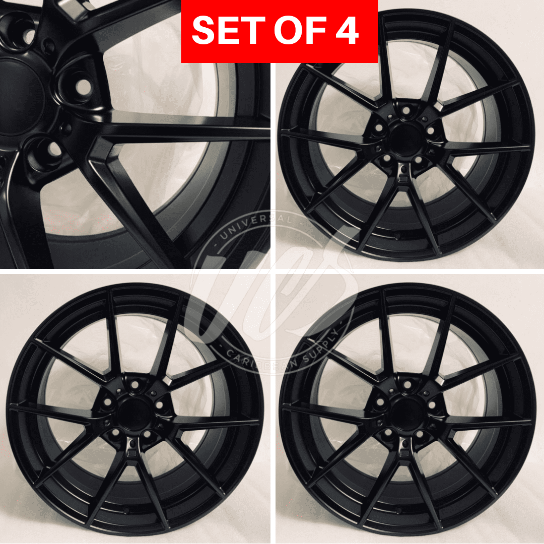 NEW 19 inch x 8.5 Alloy Wheels Rims Compatible with Bmw 5 lug Satin