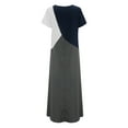 thumbnail image 3 of Vedolay Summer Dresses Women's Casual Flowy Pleated Loose Dresses with Pockets,Dark Gray 5XL, 3 of 5