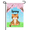 Garden Flag-2, variant on Cute Squirrel Welcome Garden Flag 12×18in Double Sided Spring Floral Rose Fade Resistant Weatherproof Decor For Outdoor Porch Lawn Patio Yard Home