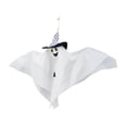 thumbnail image 4 of Decoración de fantasmas colgantes Macarena Fantasma blanco de Halloween con sombreros, 4 of 8