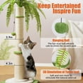 thumbnail image 4 of Poste Rascador Honcet Beige Alto 42 Pulgadas Duradero para Gatos de Interior Grandes, 4 of 7