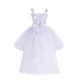 thumbnail image 4 of Halloween Girls Black Trailing Tutu Dress Kids Angel Evening Tulle Dress Straps Ball Gown Children Birthday Party Costume Dress, 4 of 4