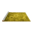 thumbnail image 2 of Ahgly Company Machine Washable Indoor Rectangle Persian Yellow Traditional Area Rugs, 2' x 5', 2 of 4