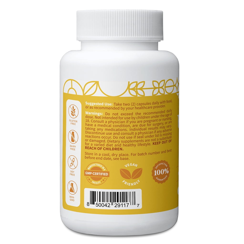 Pattern Wellness Uric Acid Support with Tart Cherry & Turmeric for Joint Wellness, 60 Count