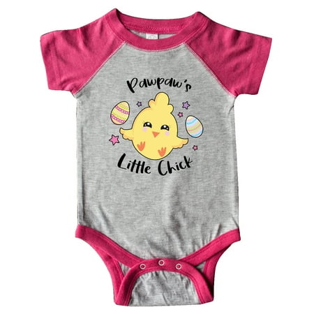 

Inktastic Happy Easter Pawpaw s Little Chick Gift Baby Girl Bodysuit