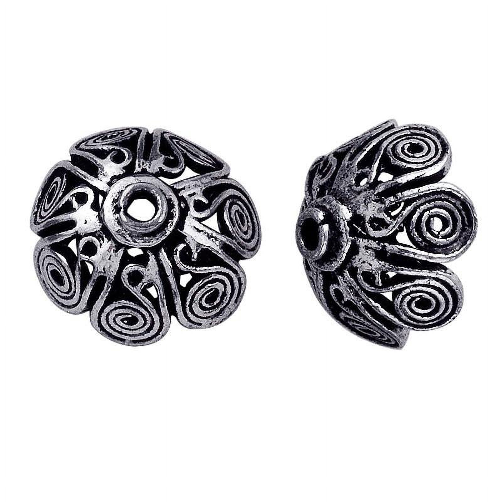CSF-150 Silver Overlay Bead Cap