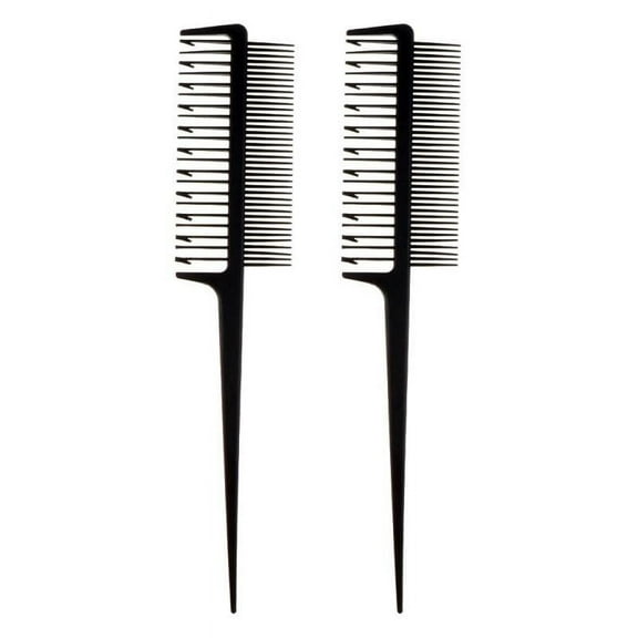 2-Way Sectioning Foiling Comb For Hair Dyeing/Highlighting/Balayage 2pcs