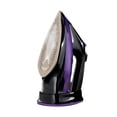 thumbnail image 3 of SOKANY Cordless Steam Iron 2400W Lightweight Portable Anti-Drip Self-Cleaning Clothes Iron with Ceramic Soleplate Auto Shut-Off 360mL Water Tank 12.2 inches / 31 cm Purple, 3 of 4