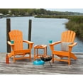 thumbnail image 2 of POLYWOOD Palm Coast Outdoor Adirondack in Slate Grey, 2 of 2