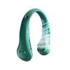 

FTjfrsbc Portable Hanging Neck Fan USB Digital Air Cooling Sport Mute Fans (Green)