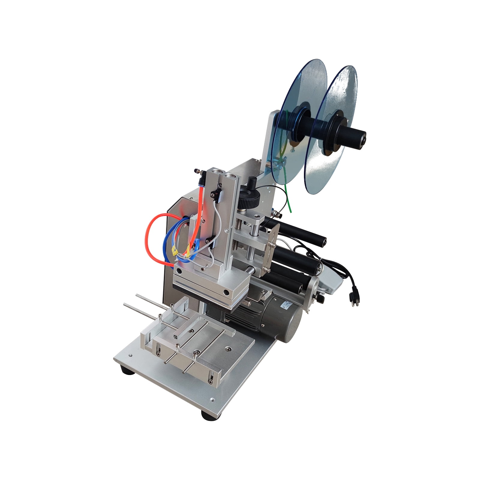 Techtongda Semi-auto Flat Surface Labeler Labeling Machine Plane Labeling Machine Label Applicator Machine