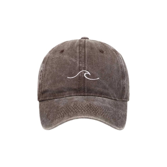 Women Caps Fashion Embroidery Baseball Cap Soft Washed Casual Sun Hat For Outdoor Daily Wear