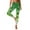 #283-Green, variant on Women's St. Patrick's Day Print Stretch Leggings with Soft Brushed Fabric for Fitness Running and Casual Wear
