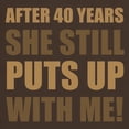 thumbnail image 3 of CafePress - 40Th Anniversary Humor For Men Dark T Shirt - Men's Classic Graphic Cotton T-Shirt, 3 of 4