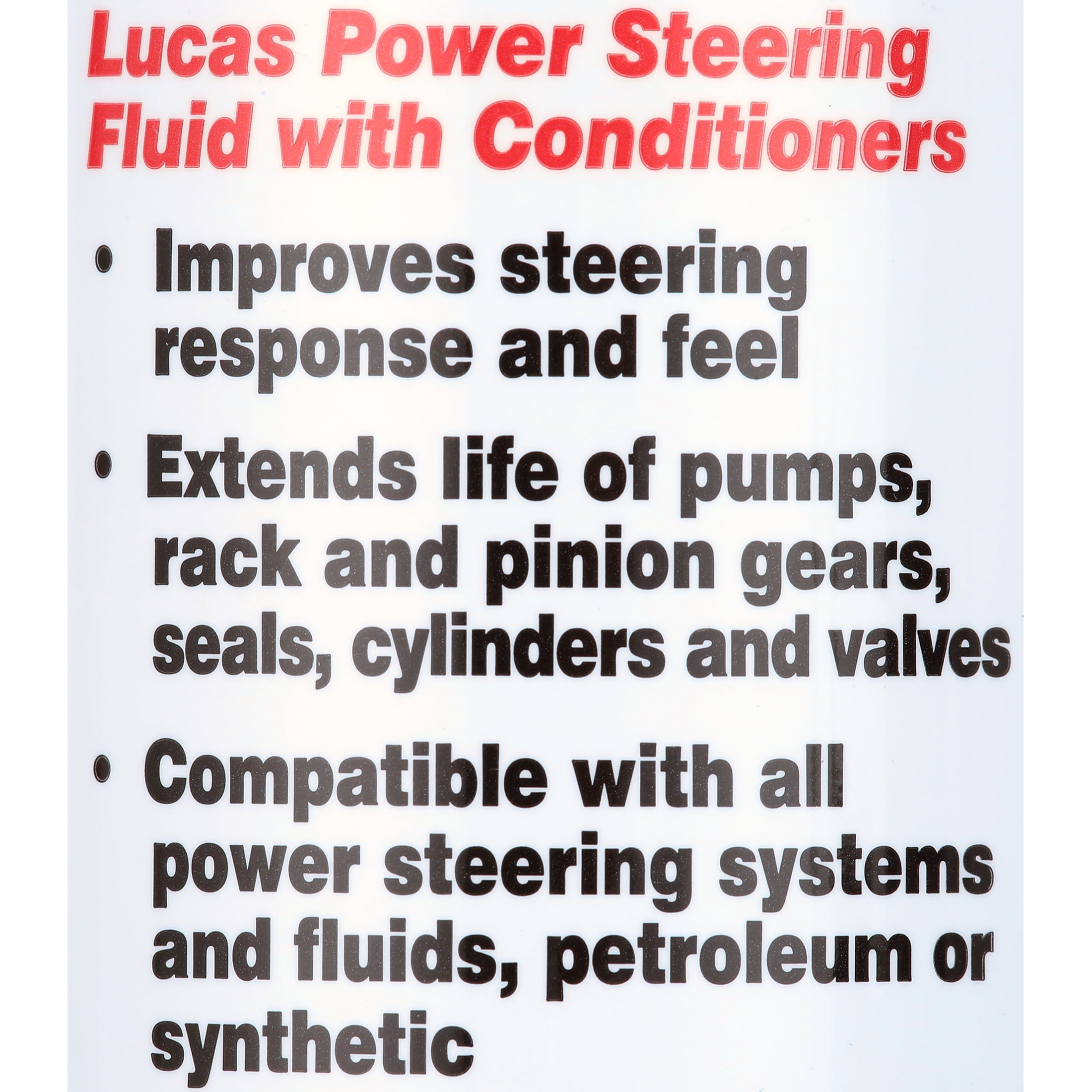 (2 pack) Lucas Oil 10442 Power Steering Fluid with Conditioners 16 Ounce Bottle