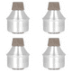 thumbnail image 1 of Silenciador Aleación Aluminio Ligero Plata para, 1 of 9