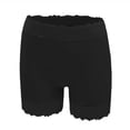 thumbnail image 2 of WAGUTH Women's Floral Lace Safety Shorts Mid Waist Anti-Chafing Invisible Shaper for Summer Outings Date Sundresses,Black,XXL, 2 of 5