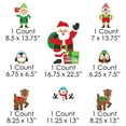 thumbnail image 6 of Big Dot of Happiness Very Merry Christmas - Yard Sign and Outdoor Lawn Decorations - Holiday Santa Claus Party Yard Signs - Set of 8, 6 of 8