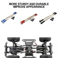 thumbnail image 3 of Shengyu 2pcs 1/10 Steering Link Rod Set Aluminum Alloy Wheelbase Rc Steering Link Rod Set For RGT 86100 86100JC FTX5579 Dark Blue, 3 of 6