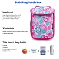 thumbnail image 3 of Set de Mochila y Bolsa de Almuerzo J World New York Lollipop Color Azul Frambuesa Talla Única, 3 of 5