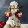 thumbnail image 6 of Christmas Gnome Faceless Rudolph Doll Knitted Gnome Ornaments Xmas Tree Pendants Christmas Winter Holiday Party Desktop Gifts, 6 of 9