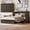 Gray, variant on Harper & Bright Designs Queen Size Murphy Cabinet Bed Wall Bed with Charging Station, Foldable Platform Bed with Large Storage Drawer for Guest Room, Gray