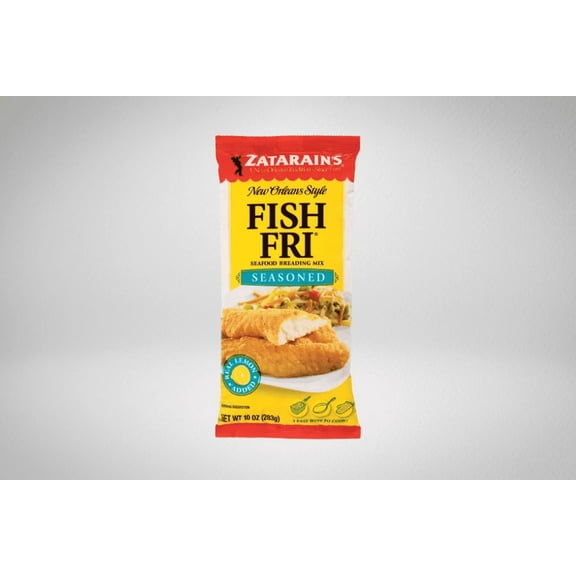 Pack of 12, Zatarains Seasoned Fish Fri, 10 oz