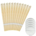 thumbnail image 1 of Velas para oídos, conos de velas de cera de abejas, removedor de cera para oídos, cono hueco de fragancia estándar de terapeuta Natural orgánico, 1 of 5