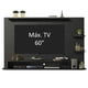 thumbnail image 4 of Panel para Tv hasta 60 Pulgadas Madesa Alfa Marrón, 4 of 7