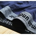 thumbnail image 4 of JUUYY Men's 360 Stretch Boxer Briefs, High Performance Stretch Cotton Underwear, Quick Dry & Moisture Wicking Navy M, 4 of 5