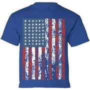 USA Shirts for Kids Boys Girls - 4th of July American Flag Graphic Tee
