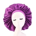 thumbnail image 1 of HEVIRGO Bonnet Femme en Satin Extensible pour Nuit, 1 of 10