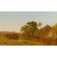 thumbnail image 3 of Aaron Draper Shattuck 14x10 Black Modern Framed Museum Art Print Titled - The Hay Wain, Granby, Connecticut (circa 1870), 3 of 5