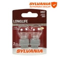 thumbnail image 2 of (2 pack) Sylvania 3457 Long Life Mini Bulb, 2 Pack, Compatible with Multiple Cars, 2 of 10