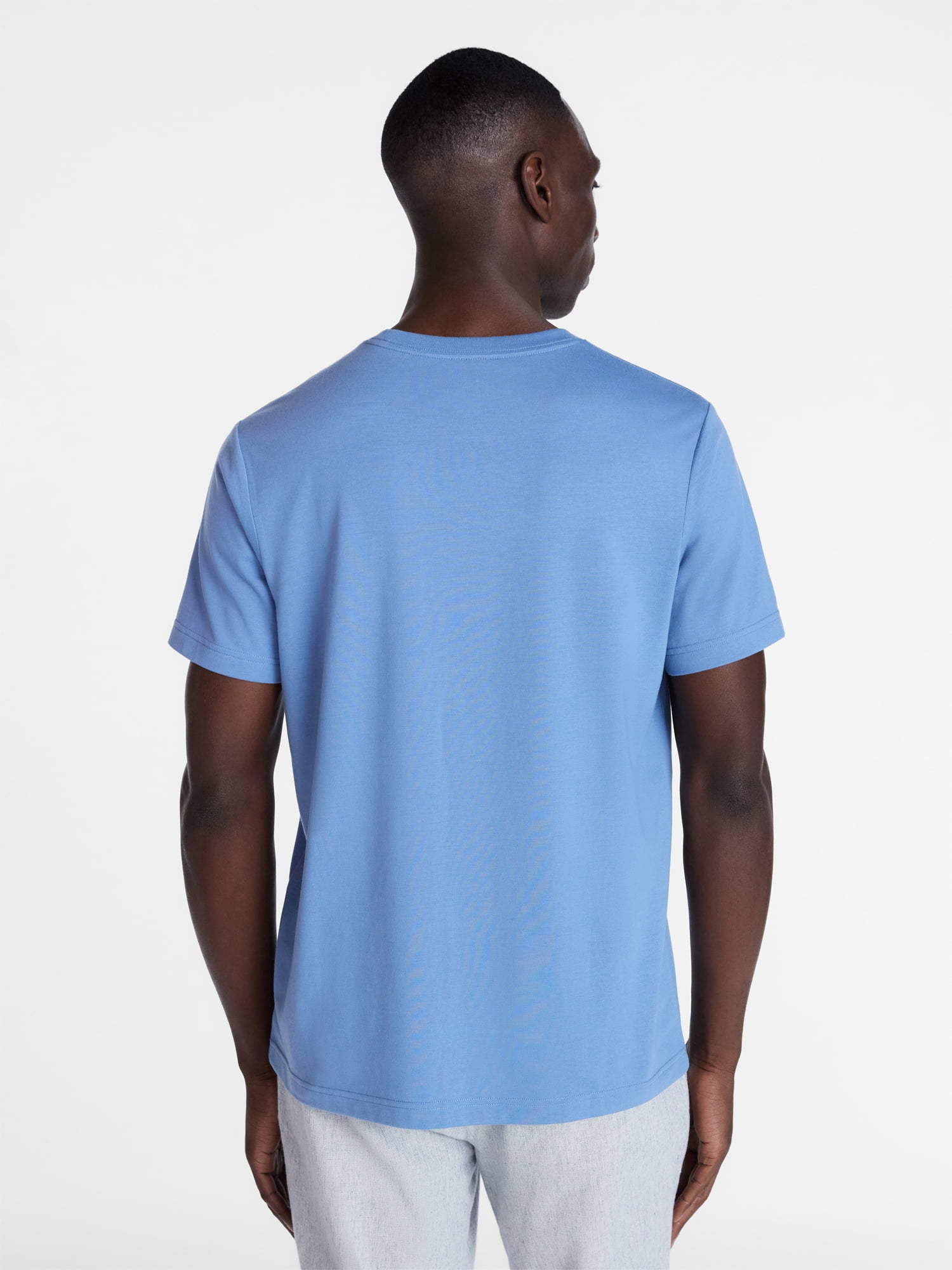 George Men's and Big Men's Crewneck Tee with Short Sleeves, Sizes XS-6XB
