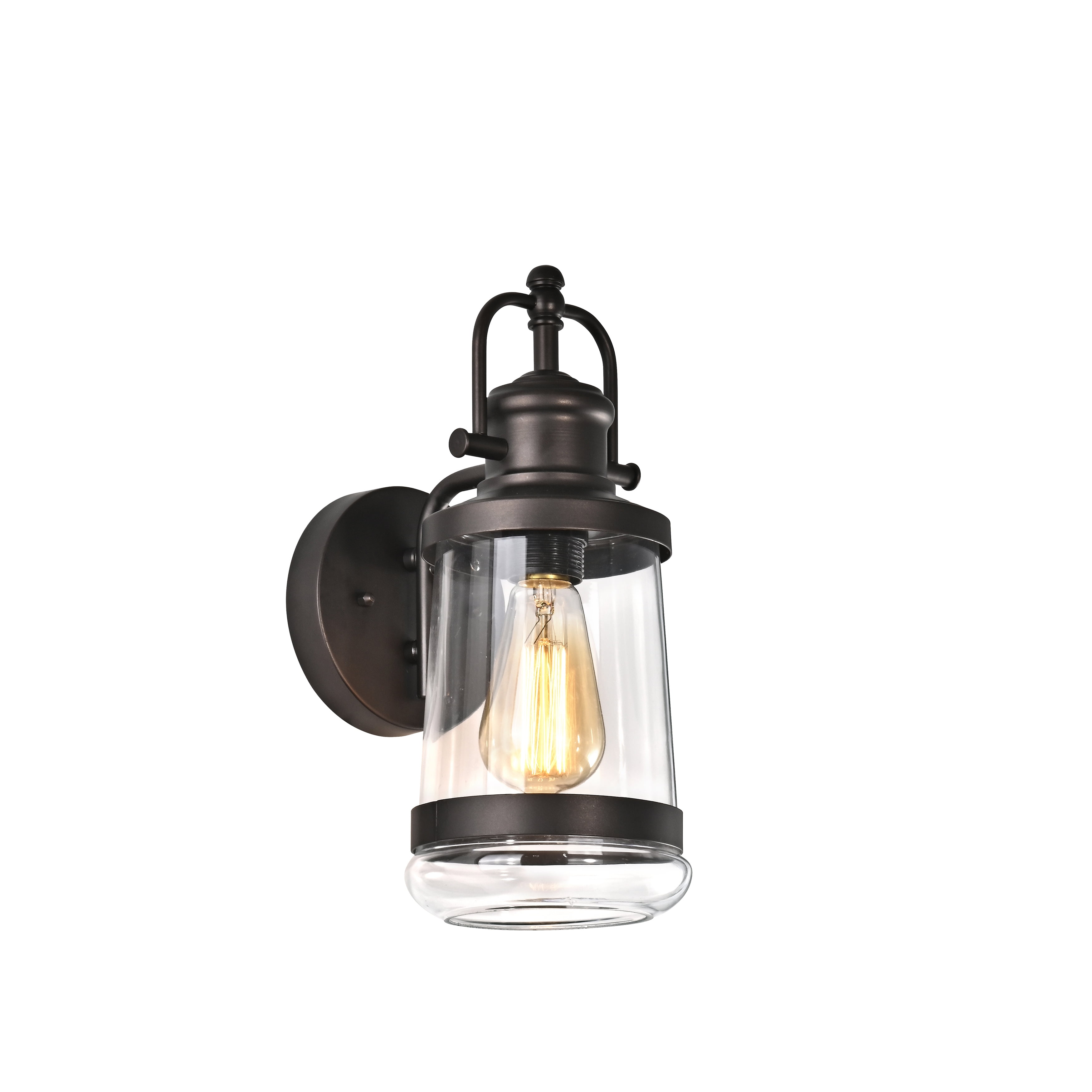 Lighting DERRICK Transitional 1 Light Rubbed Bronze Lighting DERRICK Transitional 1 Light Rubbed Bronze