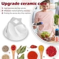 thumbnail image 4 of Electric Pepper and Salt Grinder, Adjustable Coarseness, Battery Powered, One Hand Automatic Operation (Single Black), 4 of 9