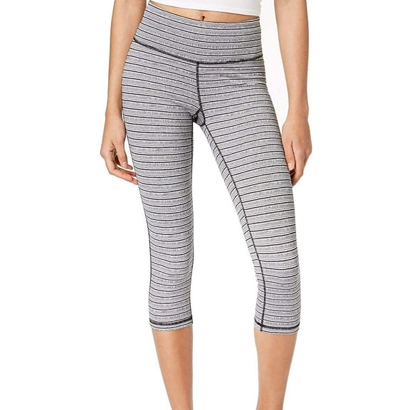 Ideology Womens Striped Cropped Leggings;2XL