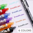 thumbnail image 2 of 6pcs New 0.5mm Erasable Gel Pens Set 6colors Refill Rod Magic Ink Erasable Pen Washable Handle Office Writing School Stationery, 2 of 5