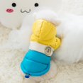 thumbnail image 5 of Winter Pet Clothes For Big Dogs Warm Small Pet Coat Jacket Waterproof Dog Hoodies Chihuahua French Bulldog Pug Clothing Yellow 6XL, 5 of 7